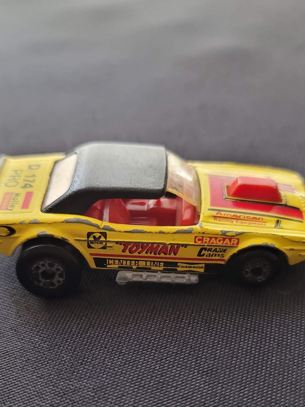 MATCHBOX SUPERFAST MB1 YELLOW DODGE CHALLENGER TOYMAN VINTAGE 1975